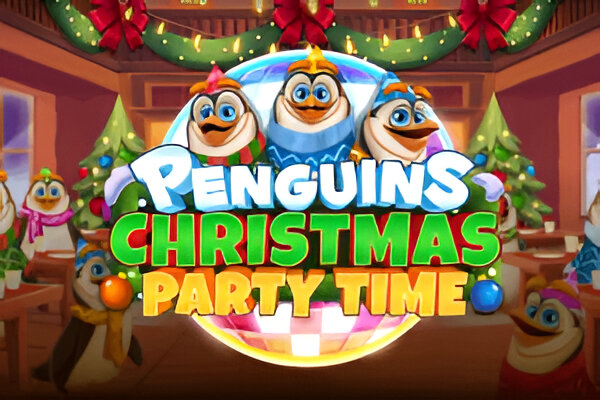 Penguins Christmas Party Time