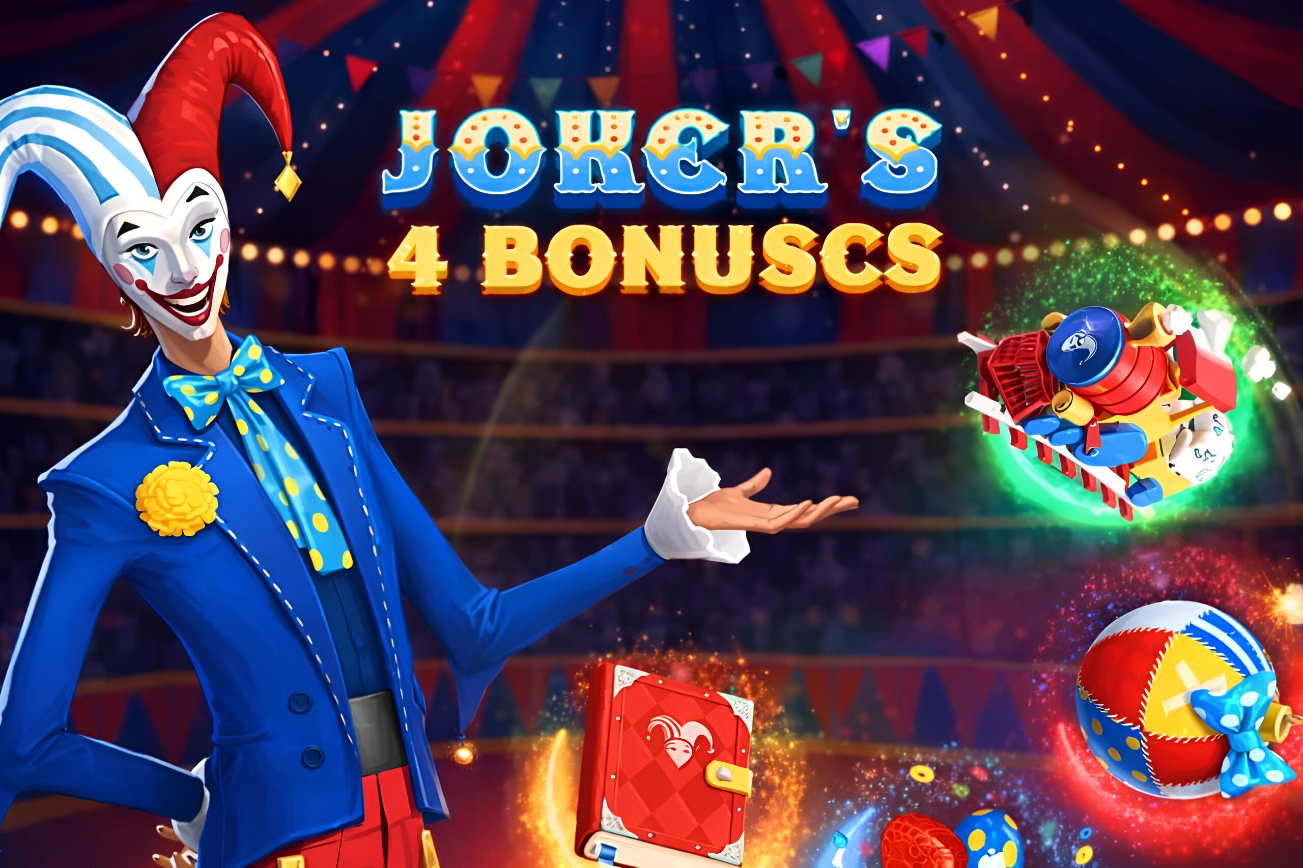 Joker's 4 Bonuses